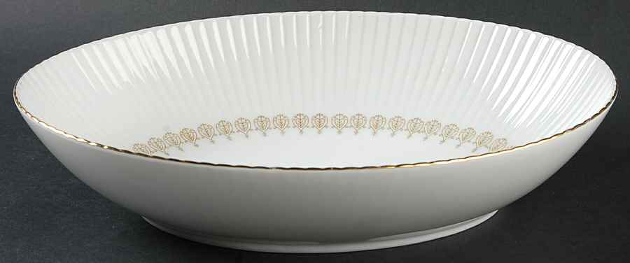 RYV4 10" Oval Vegetable Bowl by Royal (China)-1