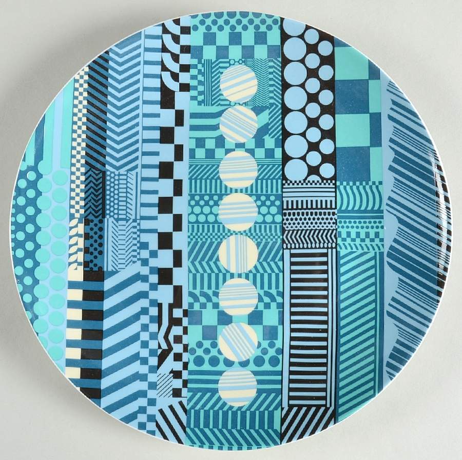 Paolozzi Accent Salad Plate by Royal Doulton-1