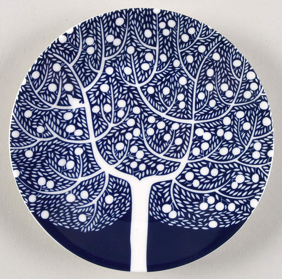 Fable Decorated Accent Tidbit Plate by Royal Doulton-1