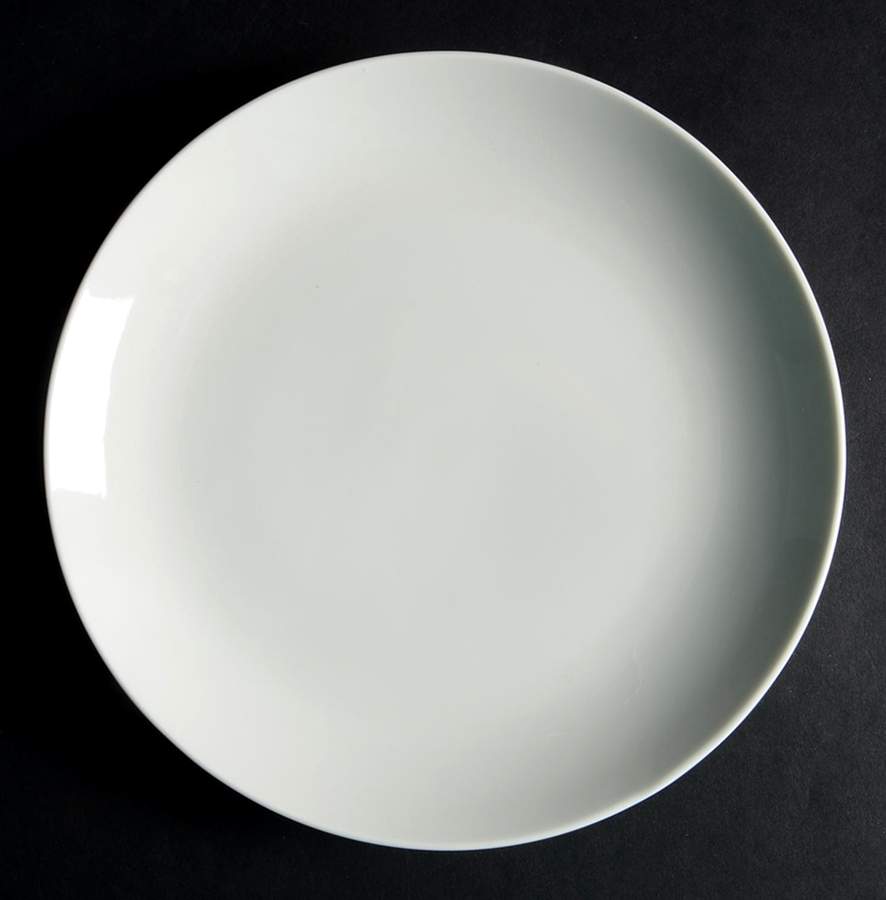 Mode White Salad Plate by Royal Doulton-1