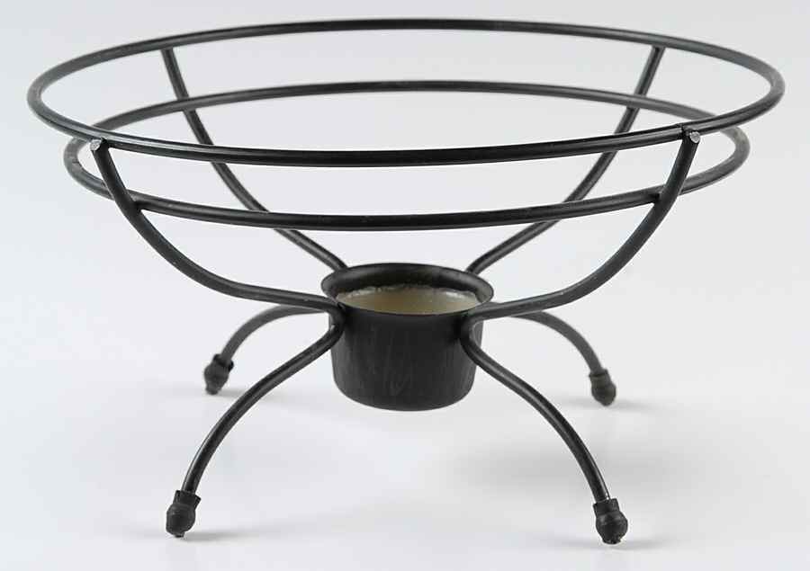 Red Wing Metal Stands Ex. Large Black Warmer Stand w/Candle Cup by Red Wing-1