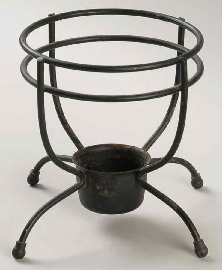 Red Wing Metal Stands Small Black Warmer Stand w/Candle Cup by Red Wing-1