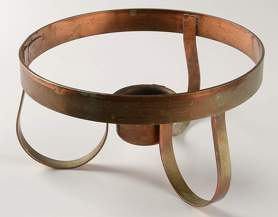 Red Wing Metal Stands Large Copper Warmer Stand & Candle Cup by Red Wing-1
