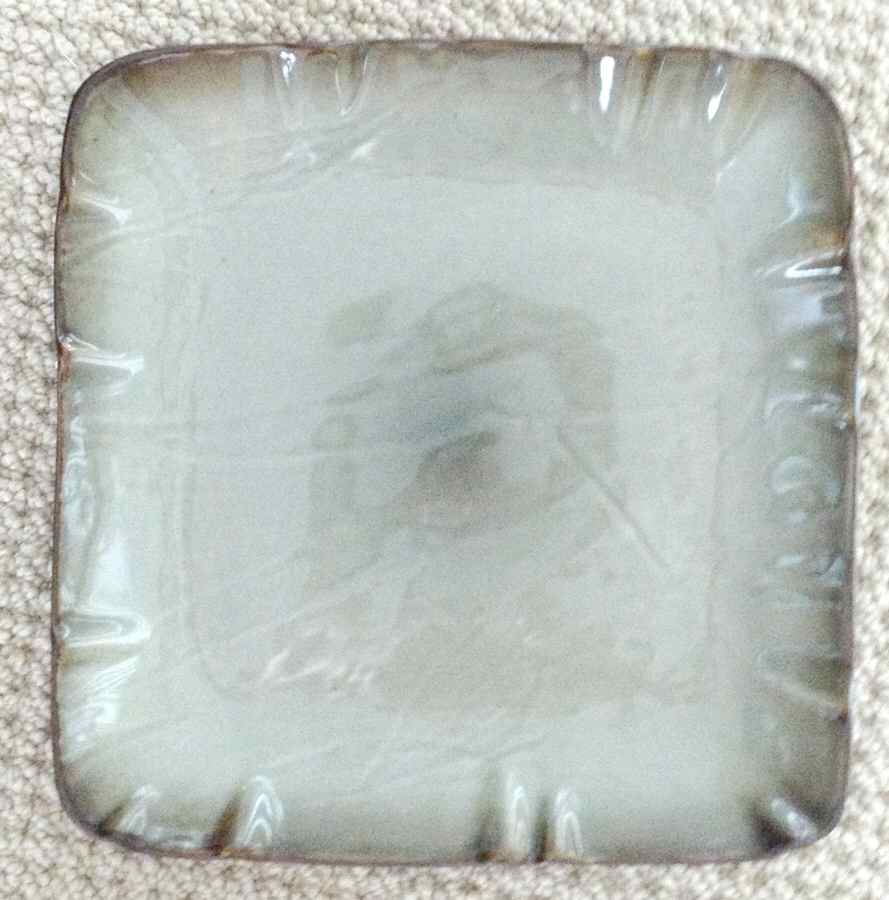 Papier Collection Moss Green Square Salad Plate by Roscher & Co-1