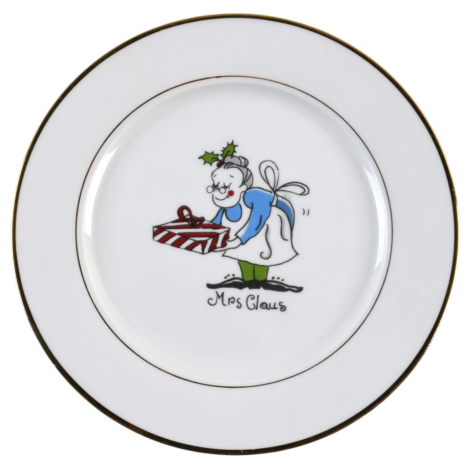 Santa's Workshop Salad Plate by Roscher & Co-1