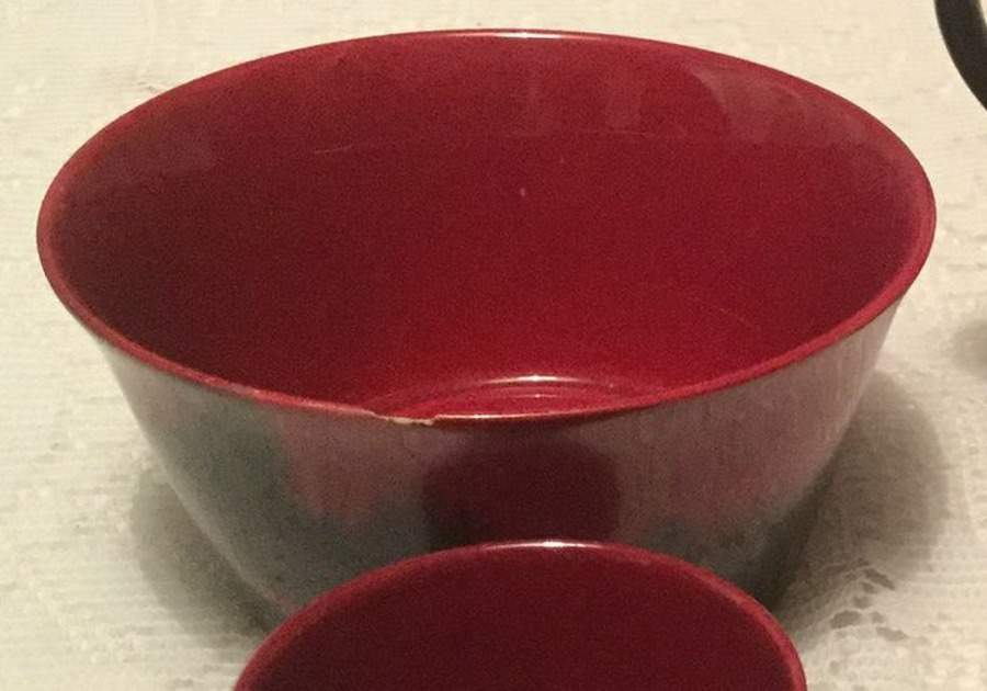 Flambe - Woodcut Open Sugar Bowl by Royal Doulton-1