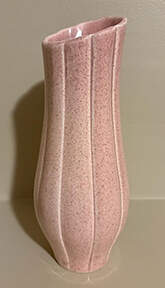 Zephyr Pink 9" Vase by Red Wing-1