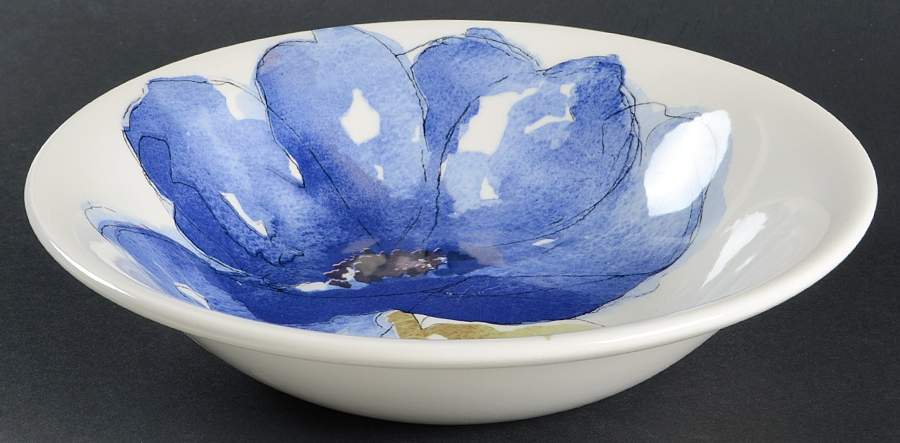 Blue Poppy 10" Round Vegetable Bowl by Royal Stafford-1