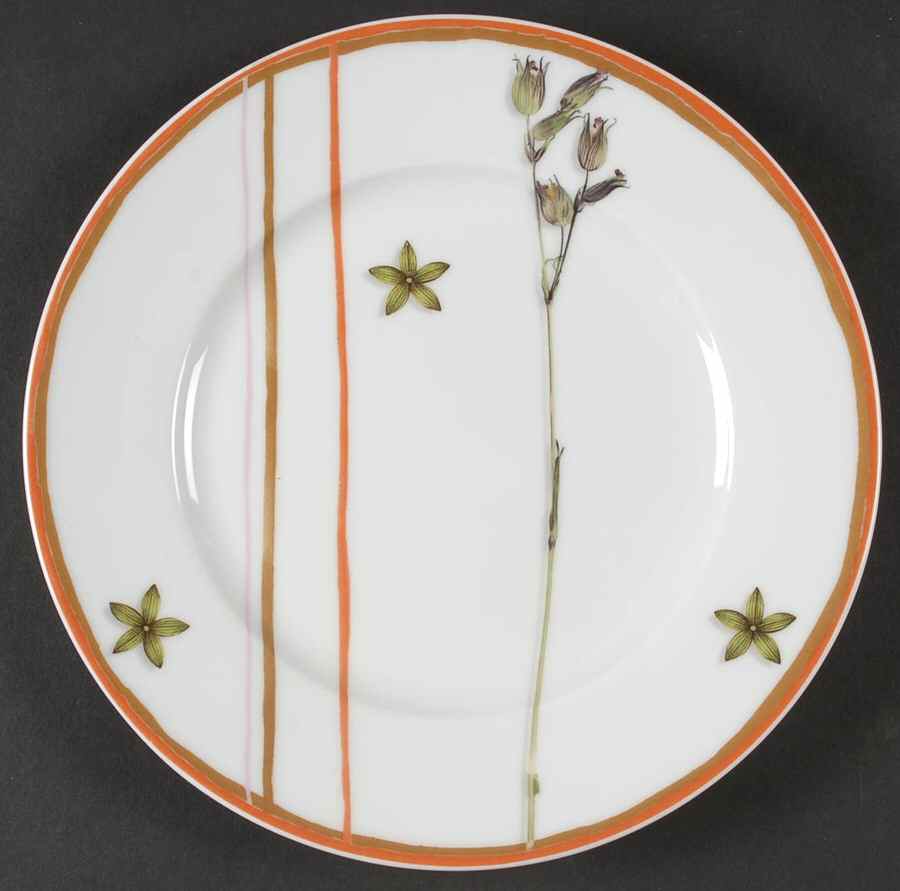 Nature White Dessert Luncheon Plate by Raynaud-1