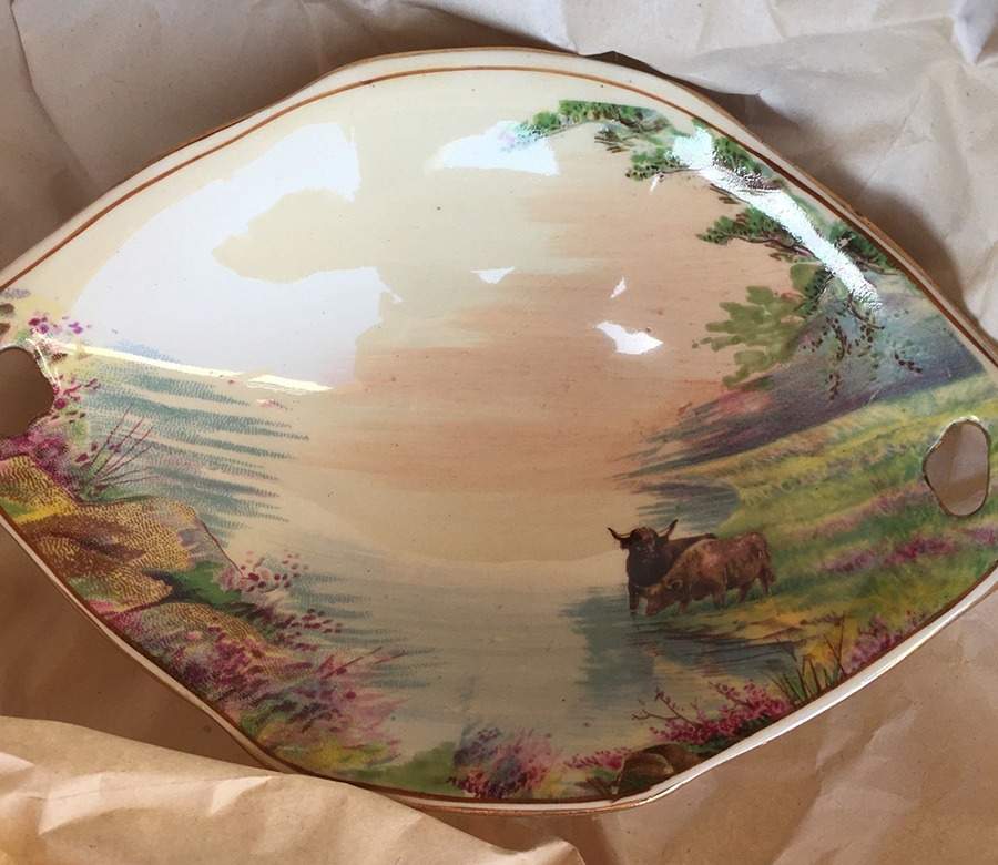 Highland Cattle Bon Bon by Royal Winton-1