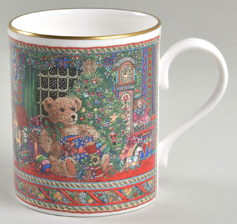 Christmas Tales Mug - Christmas Teddy - Boxed by Royal Worcester-1