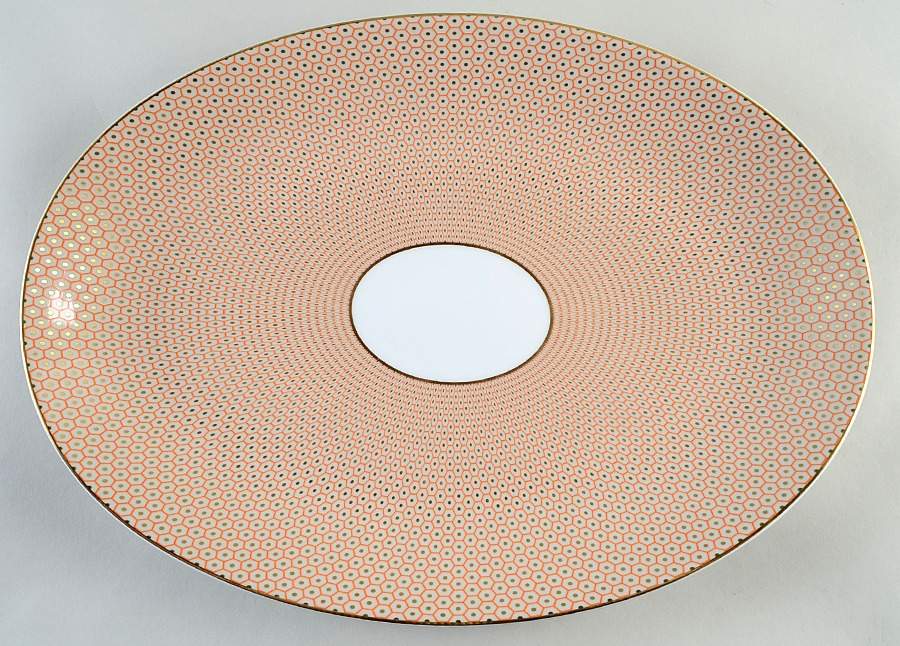 Tresor 16" Oval Serving Platter by Raynaud-1