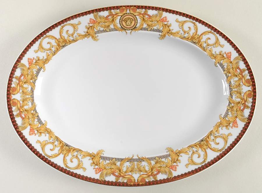 Asian Dream 13" Oval Serving Platter by Rosenthal - Continental-1