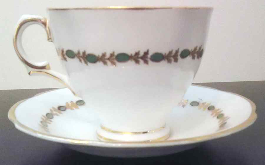 653 Footed Cup & Saucer Set by Royal Tara-1