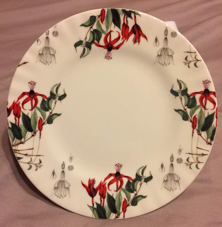 Fuchsia Salad Plate by Roy Kirkham-1