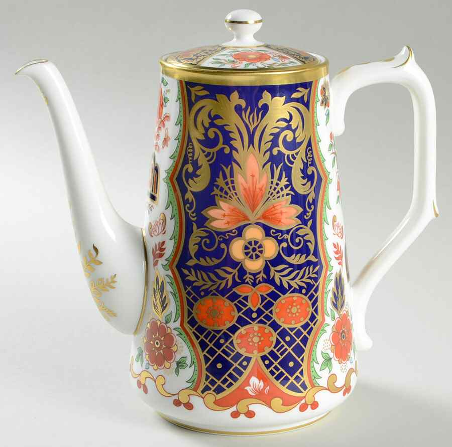 Curator's Collection, The Coffee Pot & Lid by Royal Crown Derby-1