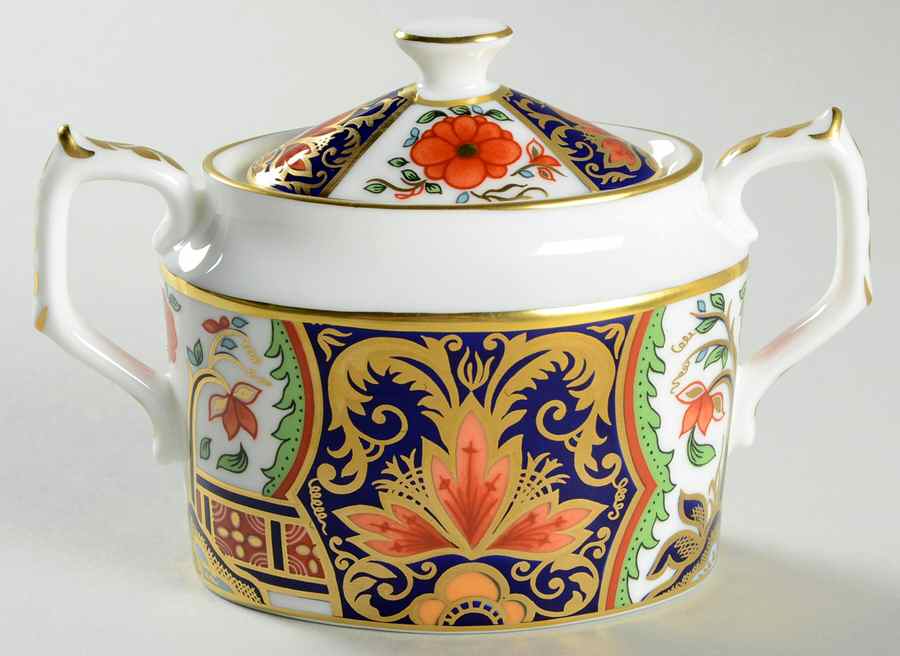 Curator's Collection, The Sugar Bowl & Lid by Royal Crown Derby-1