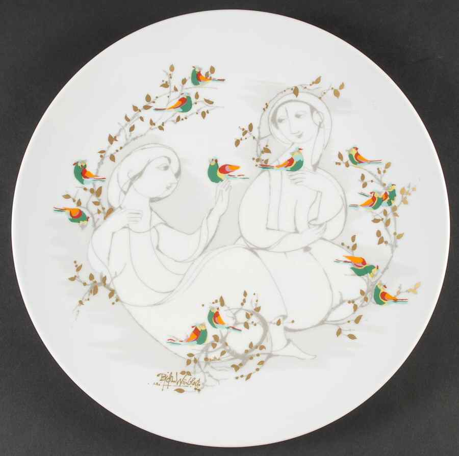 Love Story 13" Wall Plate by Rosenthal - Continental-1
