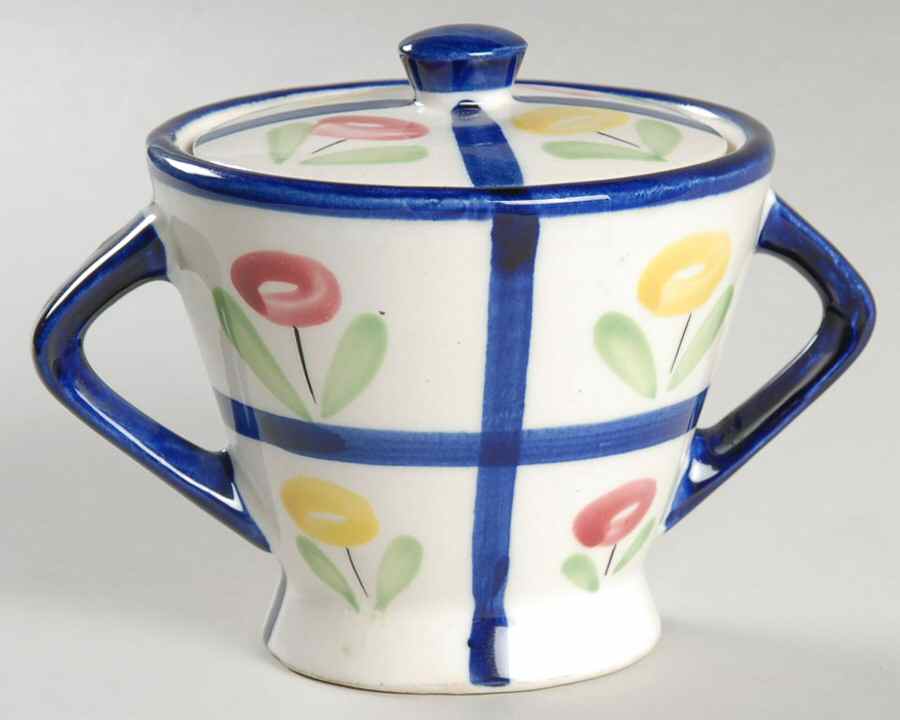 Provincial Sugar Bowl & Lid by Royal Sealy-1
