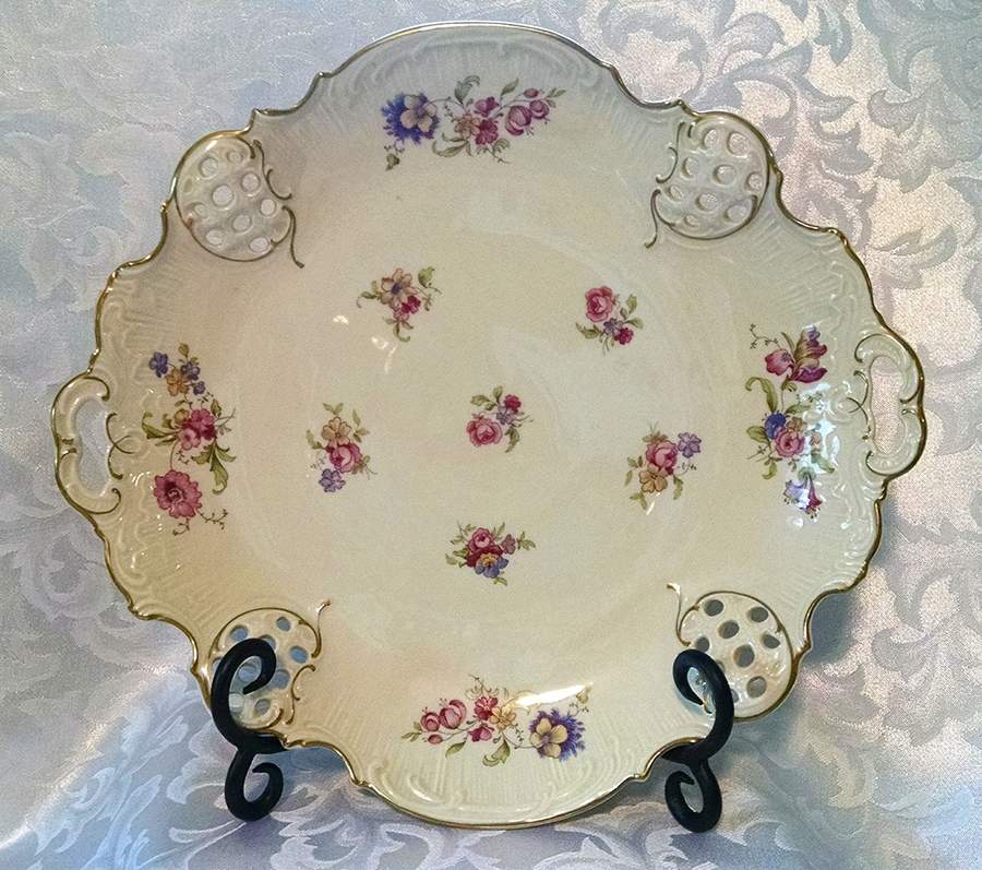 3225 Pierced Round Cake Plate by Rosenthal - Continental-1