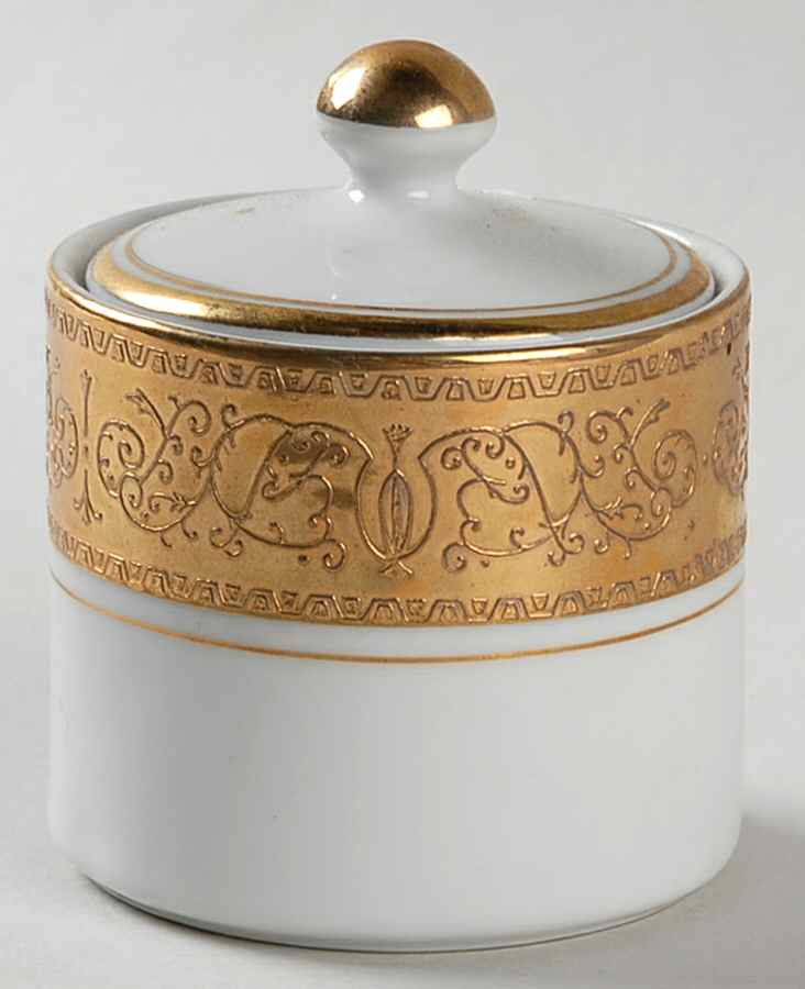Imperial Mini Sugar Bowl & Lid by Royal Crown (Japan)-1