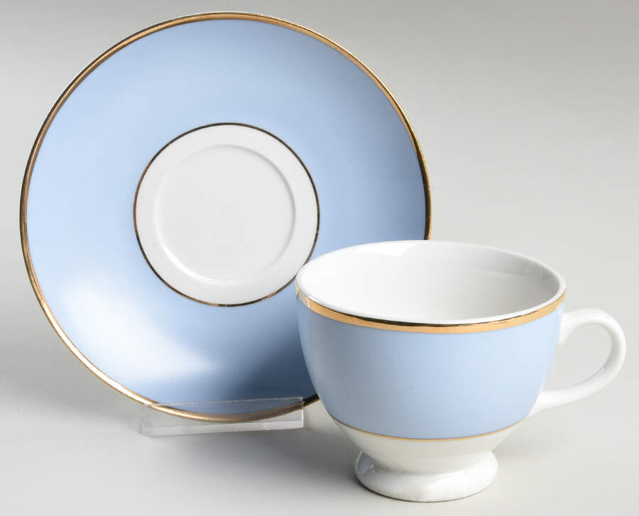 Bruce Oldfield Footed Cup & Saucer Set by Royal Doulton-1