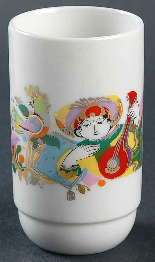 Concertina White 3" Vase by Rosenthal - Continental-1