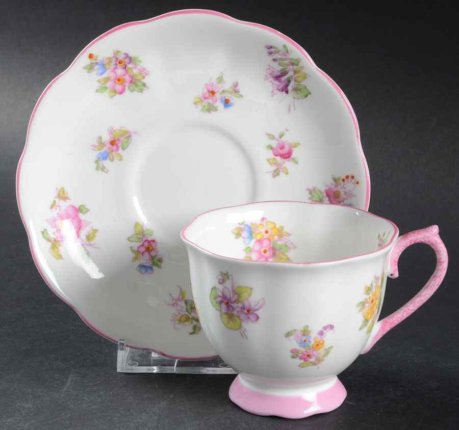 2630 Footed Cup & Saucer Set by Royal Albert-1