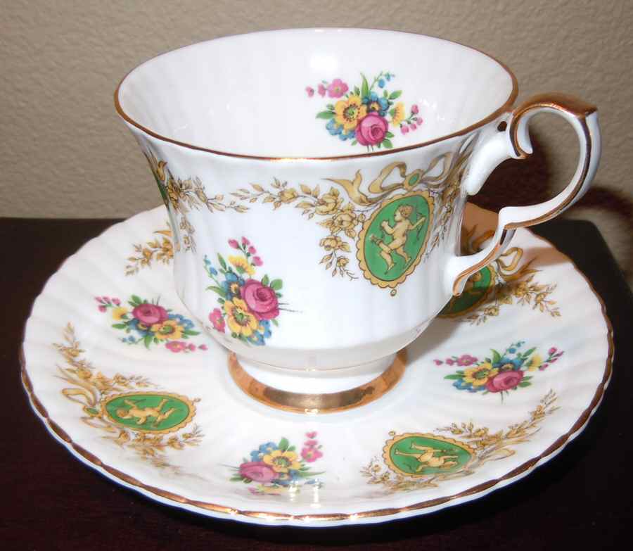2750-1211 Footed Cup & Saucer Set by Royal Windsor-1