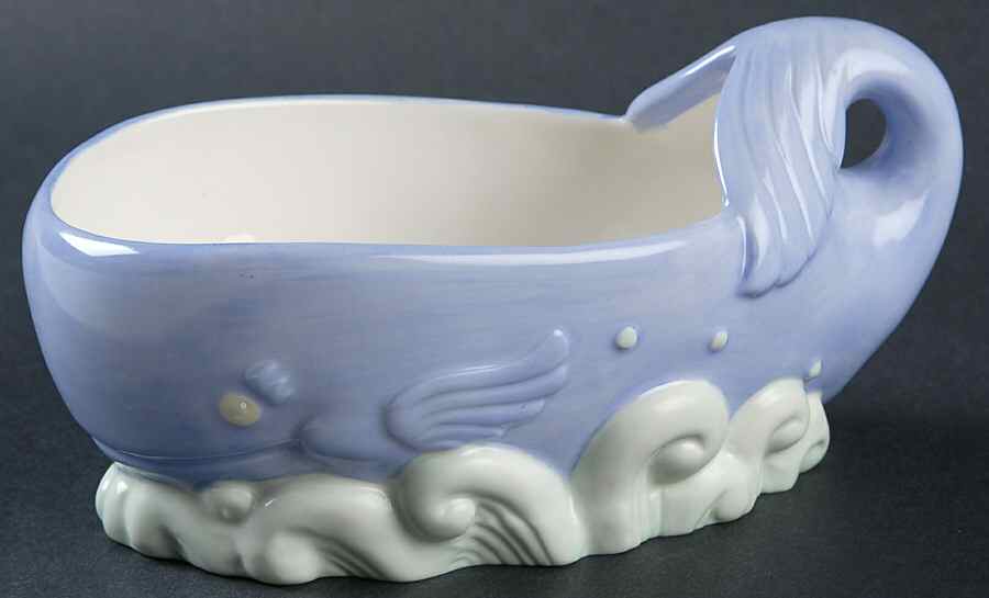 Sea Tails Whale Bowl by Reed & Barton-1