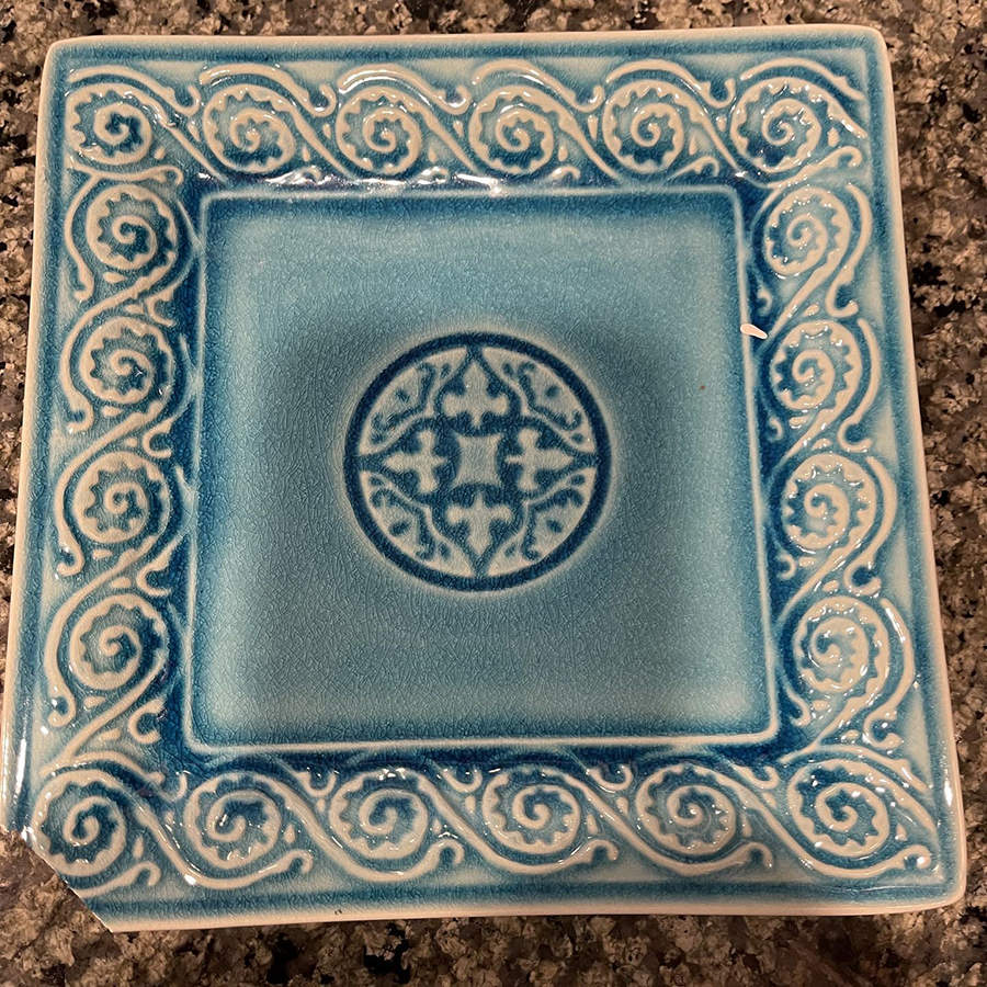 RRM23 Square Salad Plate by Roscher & Co-1