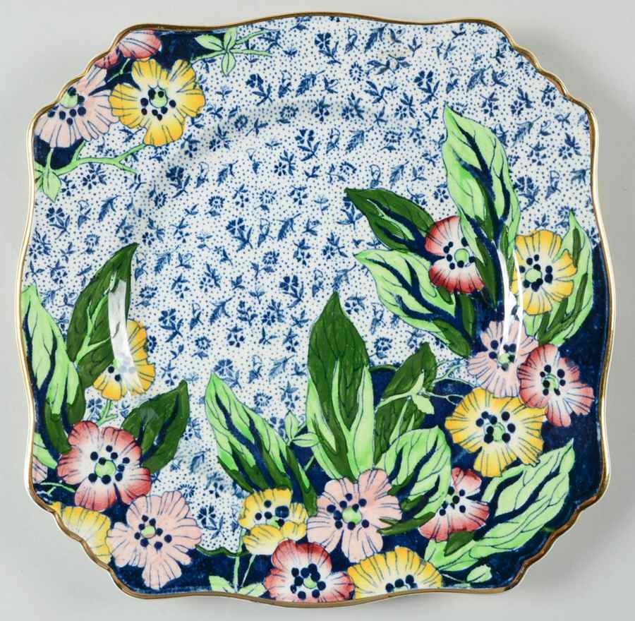 RWI126 Square Salad Plate by Royal Winton-1