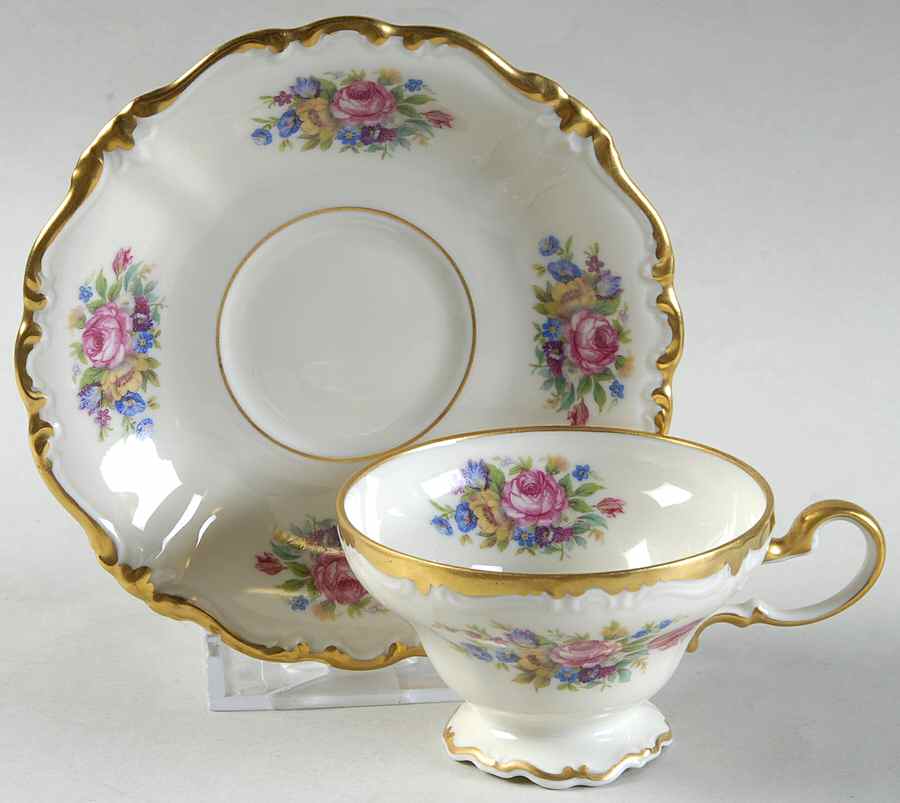 R1962 Footed Demitasse Cup & Saucer Set by Rosenthal - Continental-1