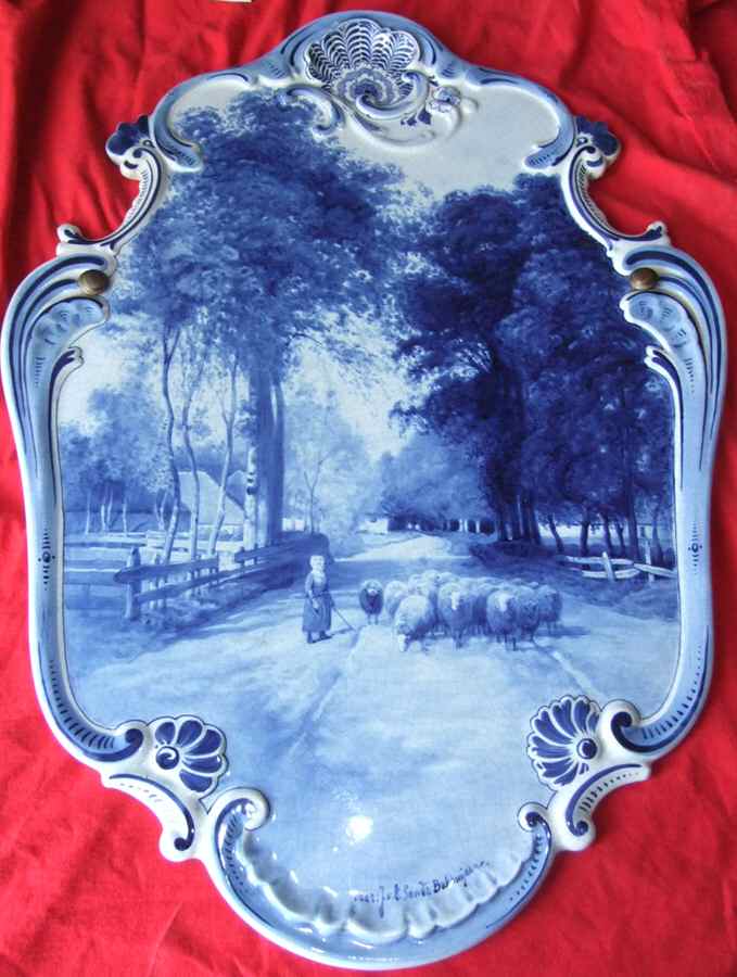 RDE7 Plate Wall by Royal Delft-1