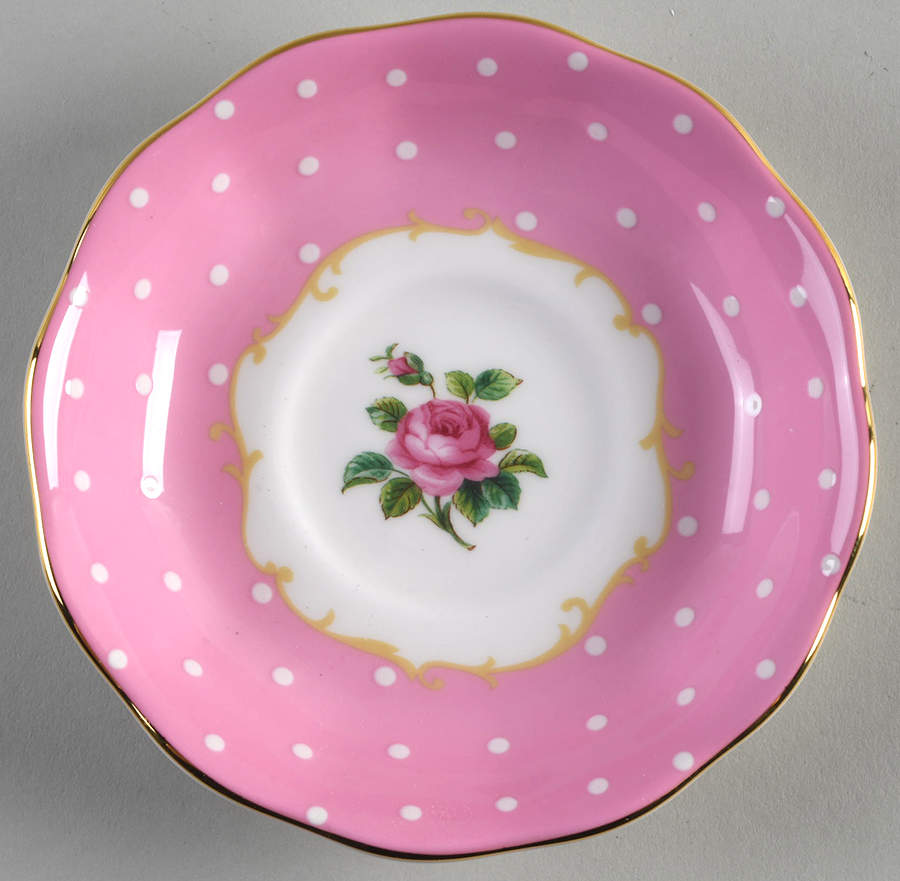 Cheeky Pink Saucer by Royal Albert-1