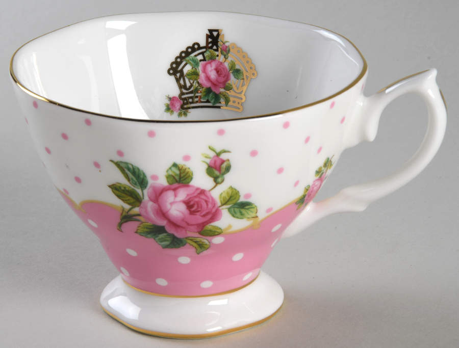 Cheeky Pink Footed Cup by Royal Albert-1