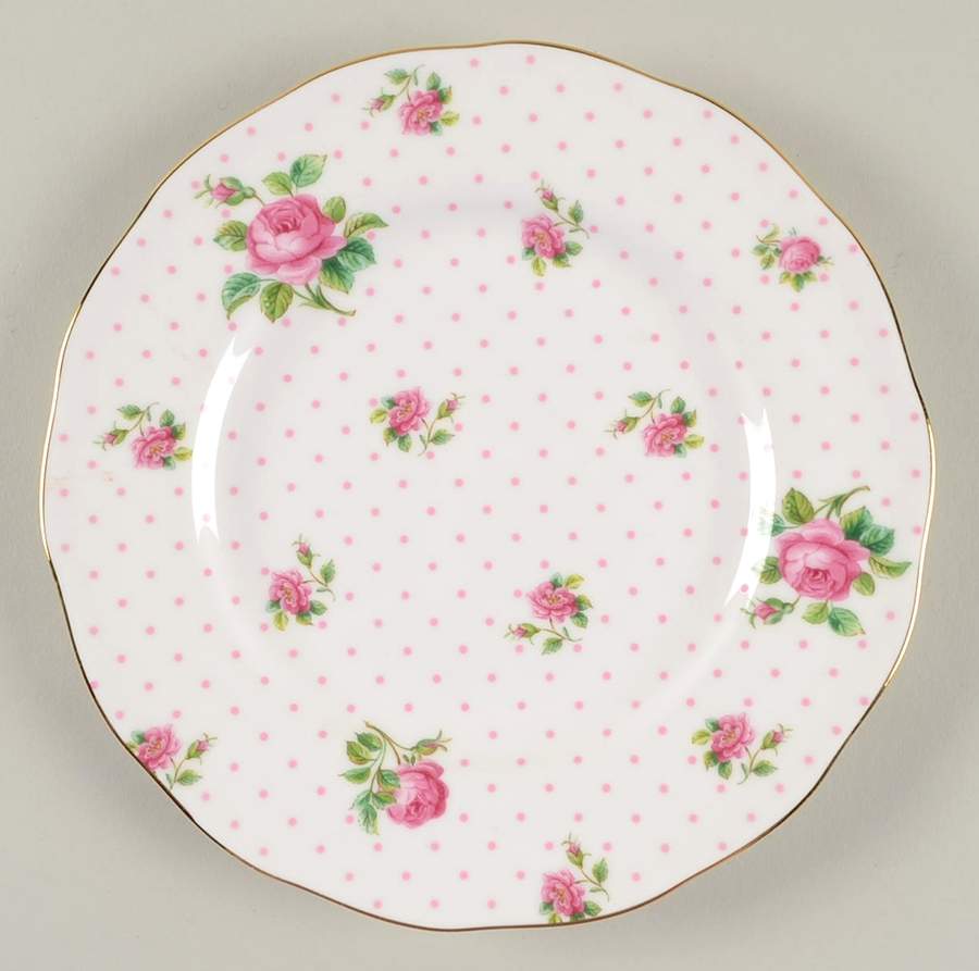 Cheeky Pink Salad Plate by Royal Albert-1