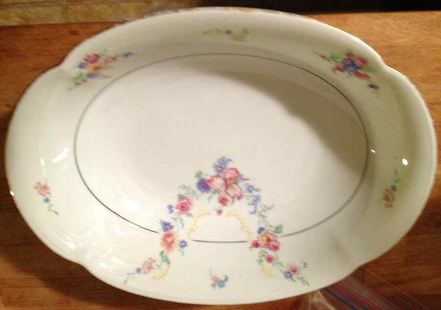 RBA48 10" Oval Vegetable Bowl by Royal Bavaria-1