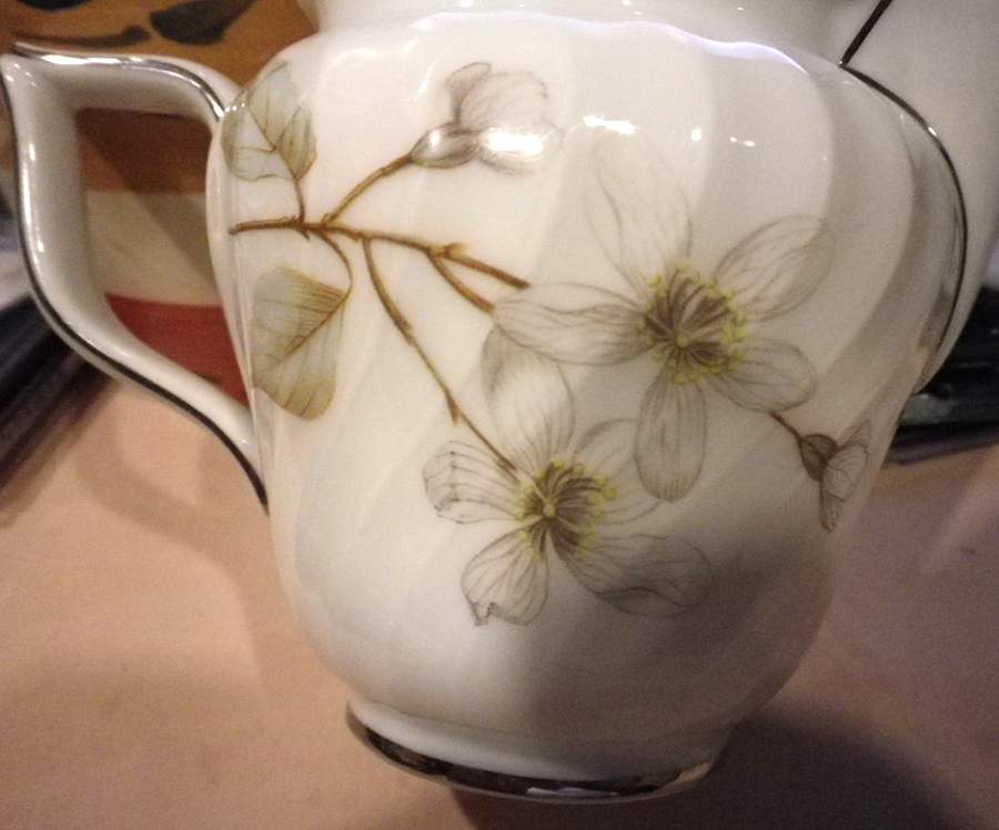 Dogwood Creamer by Royal Bayreuth-1