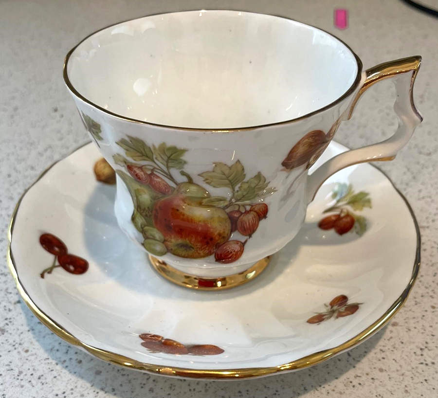 2755 Footed Cup & Saucer Set by Royal Windsor-1