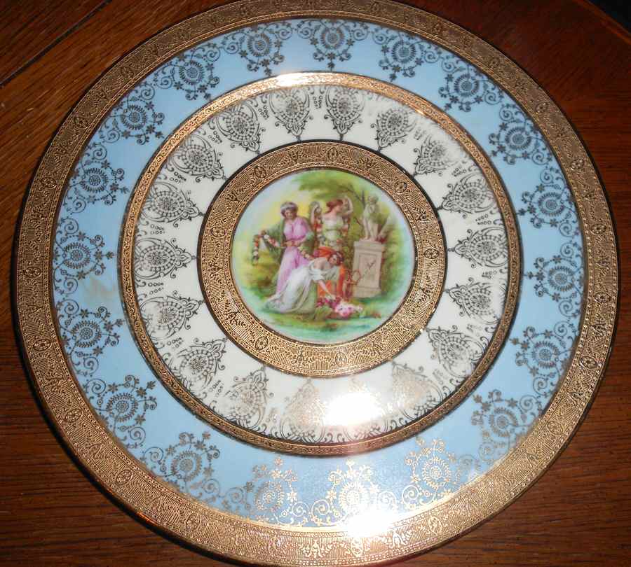 RCQ34 Dinner Plate by Royal China (made in France)-1
