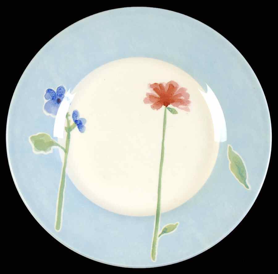 Watercolour Salad Plate by Royal Stafford-1