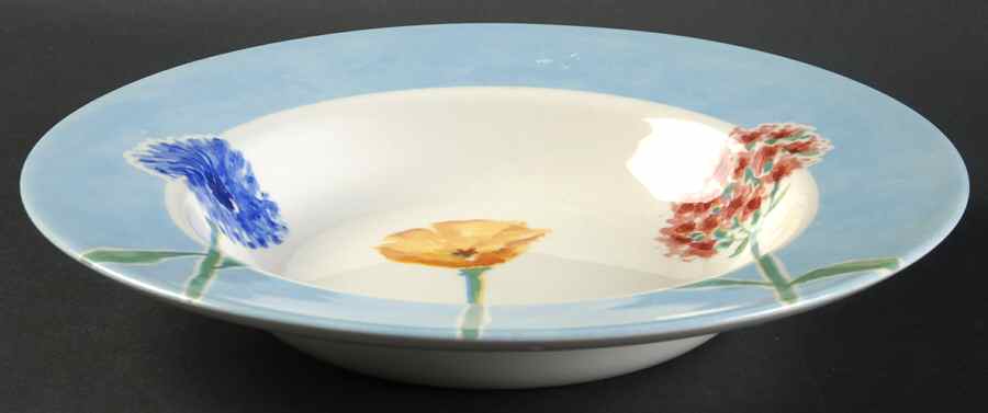 Watercolour Large Rim Soup Bowl by Royal Stafford-1