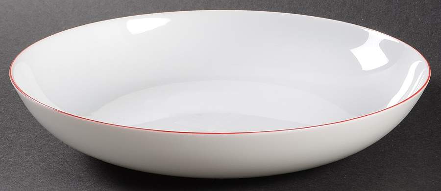 Monceau Rouge (Red) Coupe Soup Bowl by Raynaud-1