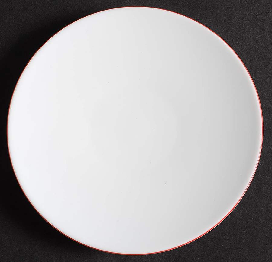 Monceau Rouge (Red) Bread & Butter Plate by Raynaud-1