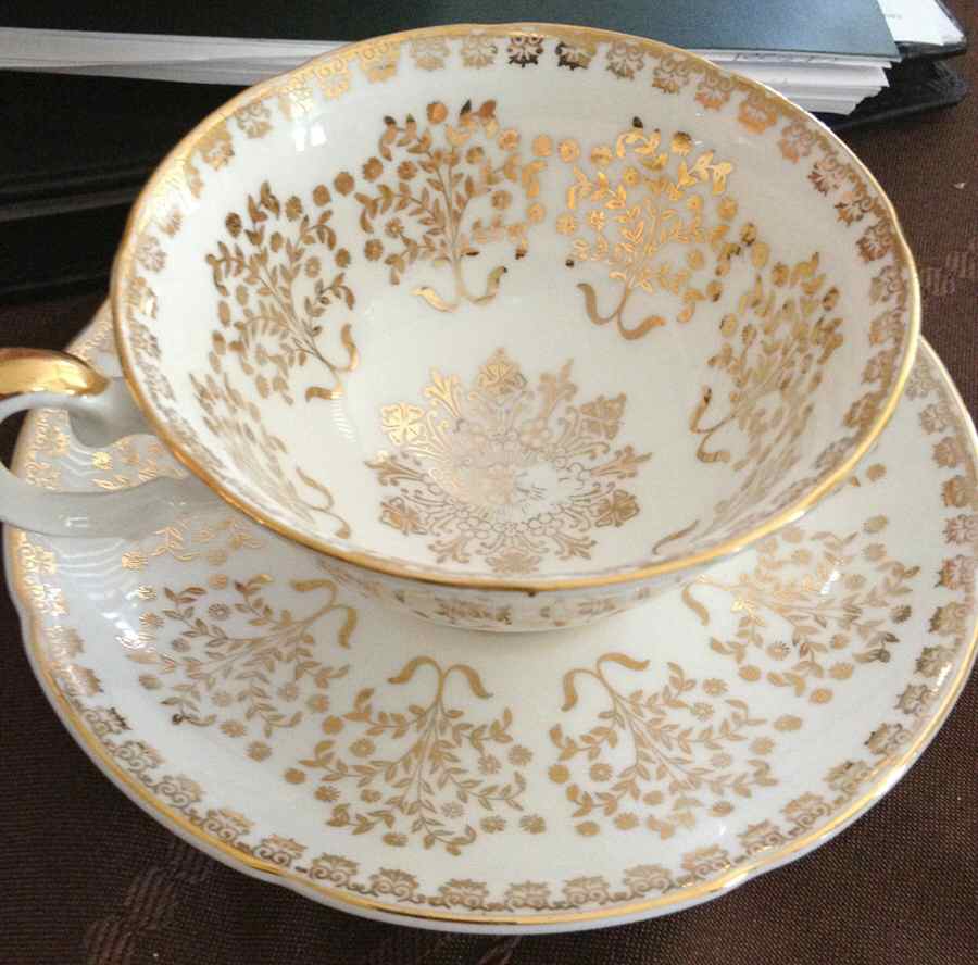 RGR133 Footed Cup & Saucer Set by Royal Grafton-1
