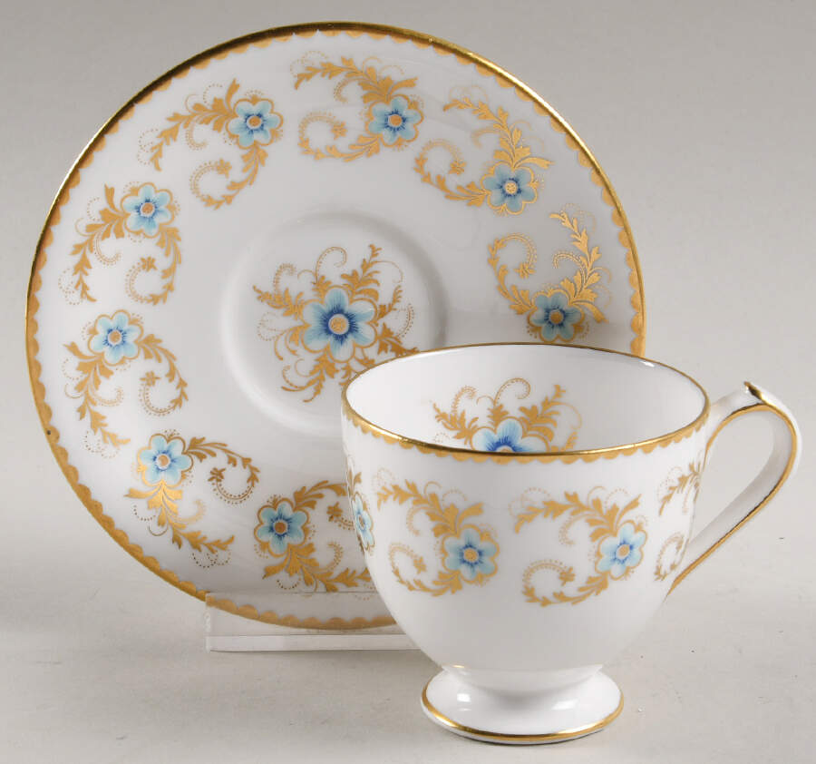 RCD170 Footed Cup & Saucer Set by Royal Crown Derby-1