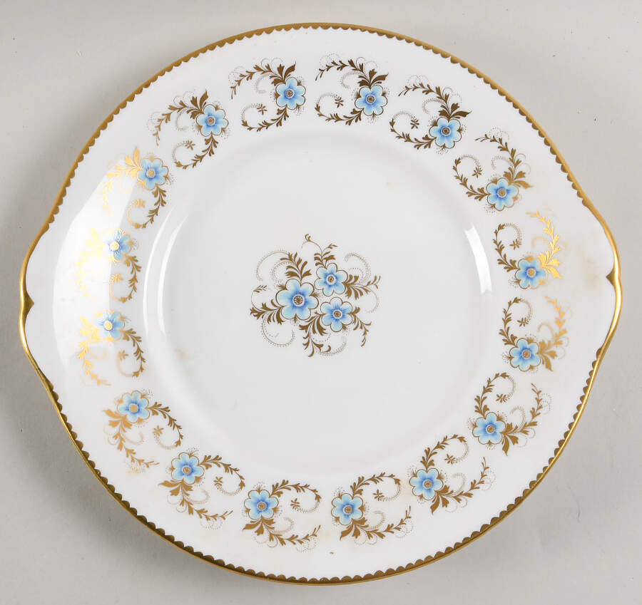 RCD170 Handled Cake Plate by Royal Crown Derby-1