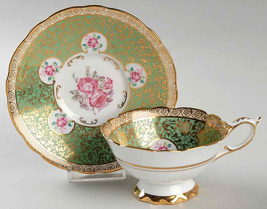 8948 Footed Cup & Saucer Set by Royal Stafford-1