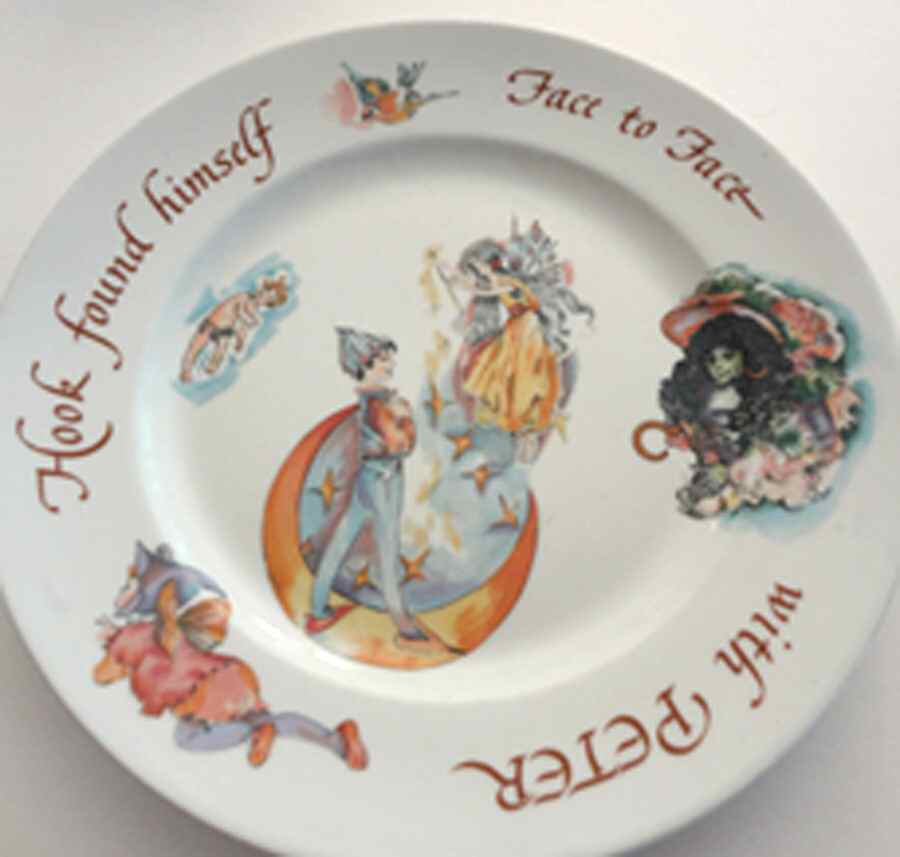 Peter Pan Child's Plate by Royal Worcester-1
